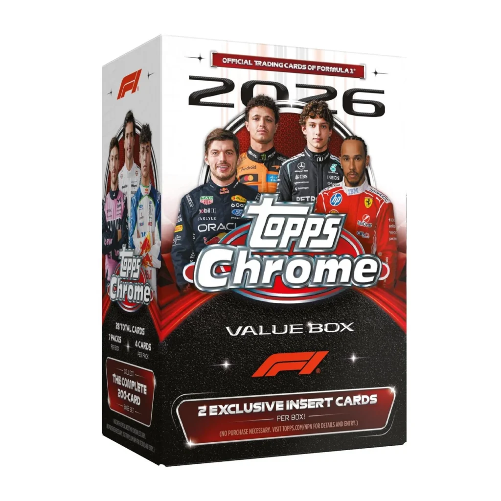 2026 Topps Chrome F1 Formula 1 Blaster
