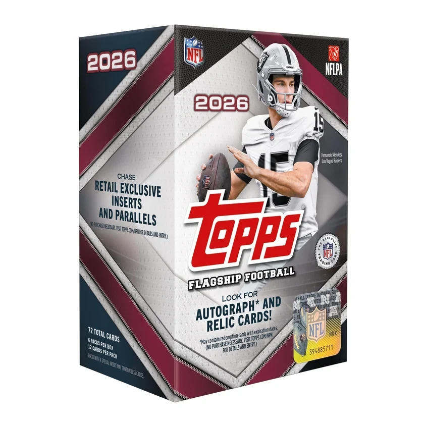 2026 Topps Flagship Football – Blaster / Value Box