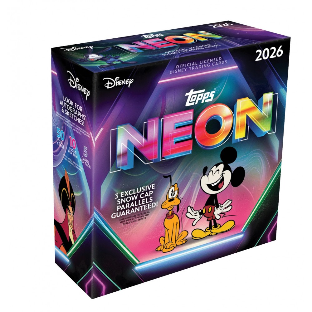Topps Disney Neon 2026 - Mega Box
