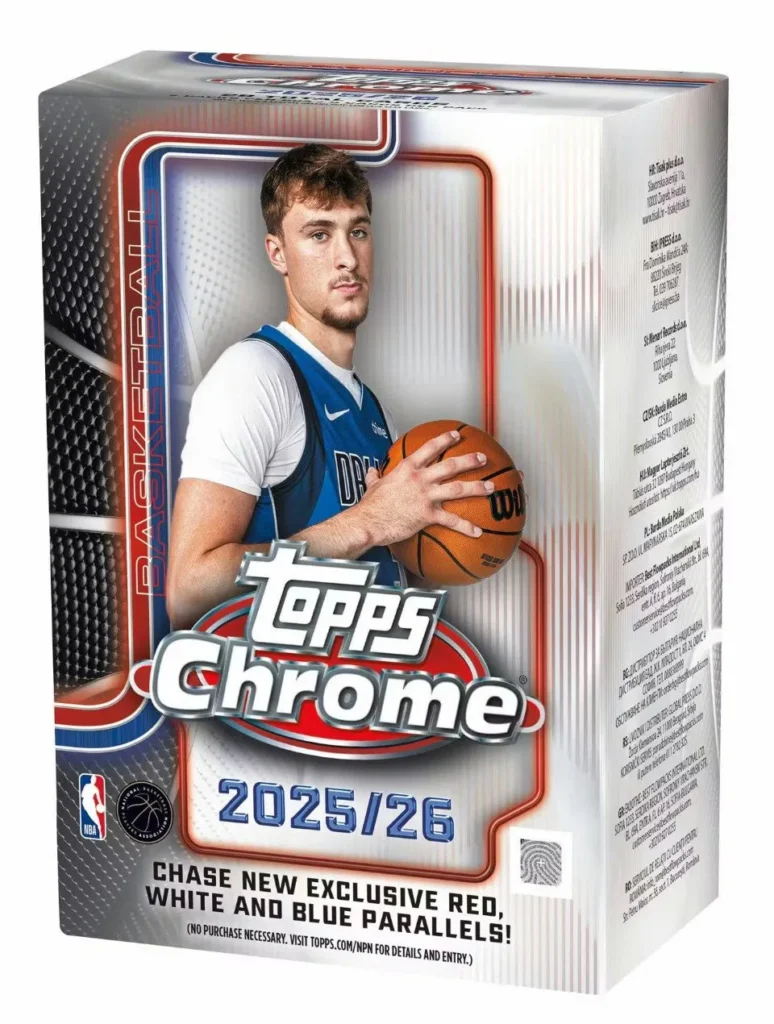 2025/26 Topps Chrome Basketball  Blaster