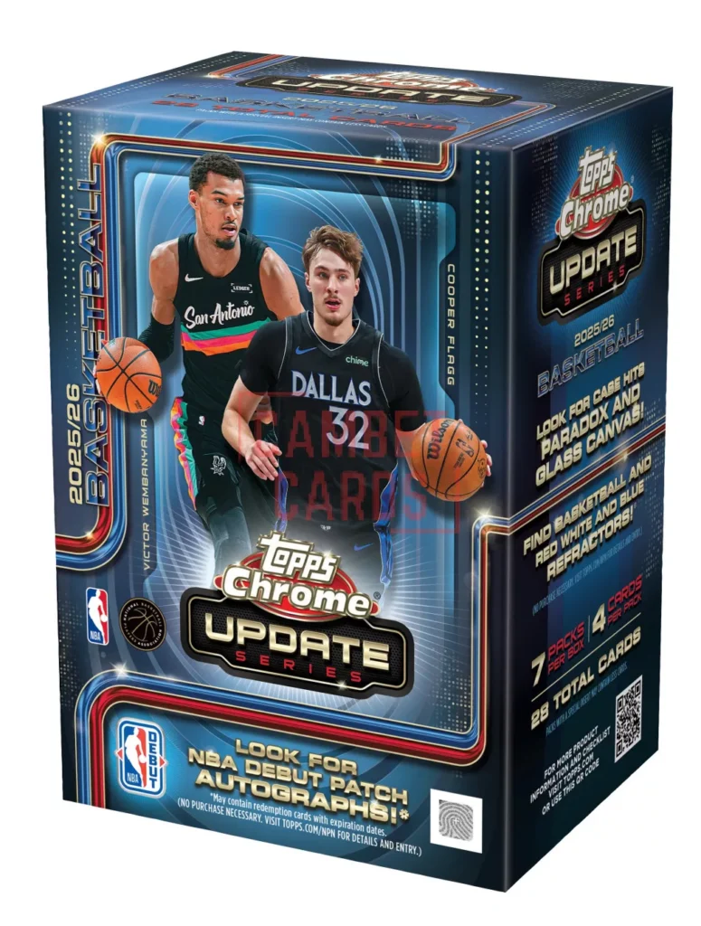 2025-26 Topps Chrome Updates Basketball Value Box