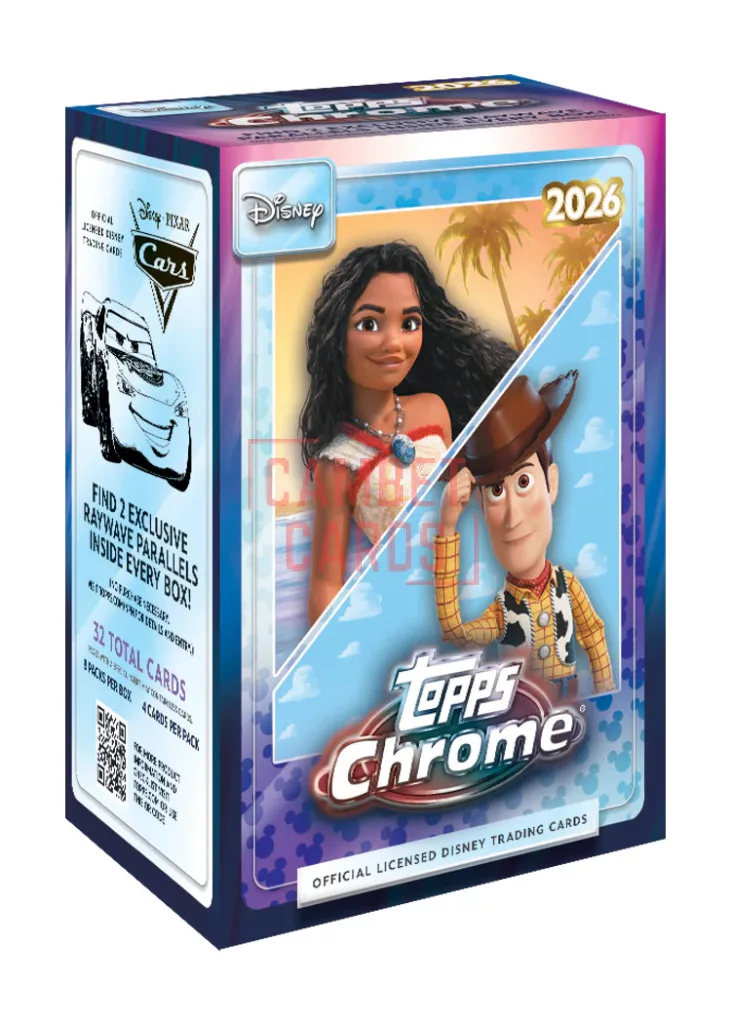2026 Topps Chrome Disney Chrome Value Box